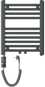 Mexen Mars, elektrické vykurovacie teleso 500 x 400 mm, 300 W, antracitová, W110-0500-400-2300-66