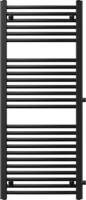 Mexen Ares, vykurovacie teleso 1200 x 500 mm, 531 W, bočné pravé a spodné pripojenie, čierna, W102-1200-500-00-70-S