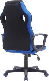 SI Otočná stolička Dakar čierna - modrá