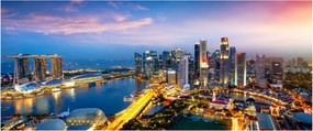 Obraz - Singapur, Ázia (120x50 cm)