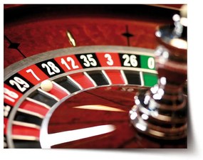 Sablio Plagát Ruleta - 60x40 cm