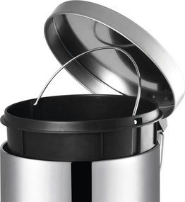 Aqualine SIMPLE LINE odpadkový kôš okrúhly 5l, nerez lesk 27105