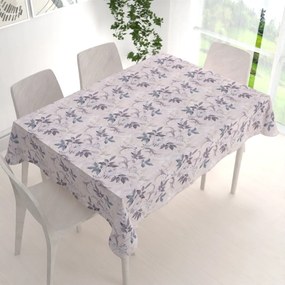 Biante Dekoračný obdĺžnikový obrus PML-053 Popínavé lístky na béžovom 50x100 cm