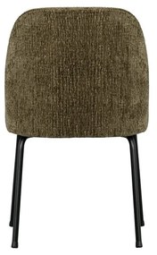 Khaki zamatové jedálenské stoličky v súprave 2 ks Vogue – WOOOD