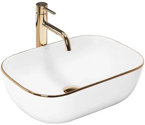 Umývadlo na dosku Belinda Gold Adge
