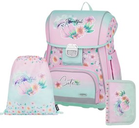 Školský set 3dielny Flowers PP25