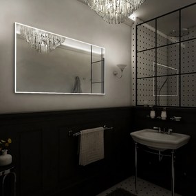Nimco Čierne LED zrkadlo 1200x700 - ZPC 13006-90