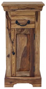 Skrinka do kúpeľne Jali 40x80x35 z indického masívu palisander Natural