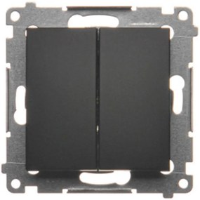 Vypínač Simon54 Čierna