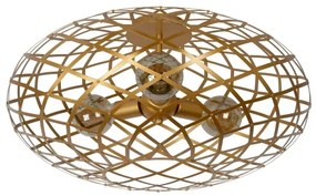 Lucide 21117/65/02 - Stropné svietidlo WOLFRAM 3xE27/60W/230V zlatá