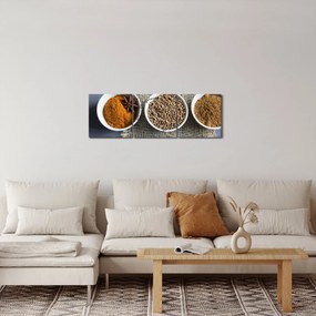 Obraz korenia (s hodinami) (90x30 cm)