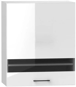 Kuchynská skrinka Oscar WS60 PL biely lesk/biela