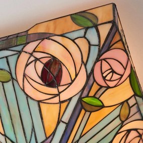 Endon 70698 - Stropné svietidlo Tiffany WILLOW 2xE27/60W/230V