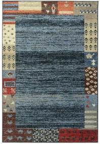 Koberce Breno Kusový koberec SHERPA 5093/DW6X, modrá, viacfarebná,200 x 280 cm