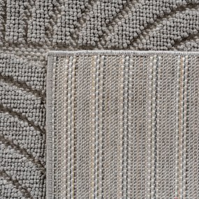 Ayyildiz, Kusový koberec Helix 2201 silver kruh, 200x200, šedá, chodba / predsieň