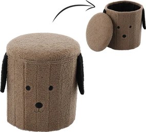 Taburetka DOODLE tmavobéžová PHO4274