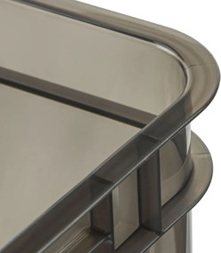 Keeeper Úložný box pre domácnosť aj dielňu, BRUNO M, 16L, 35 x 27 x 21 cm, dymový