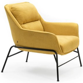 Žlté kreslo Teulat Sadira