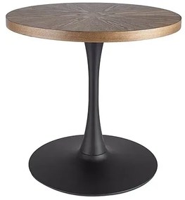 Signal AMADEO stôl FI 80 cm, orech/čierny mat.