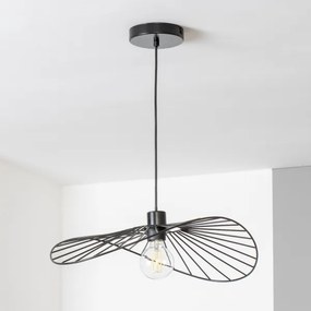 Brilagi - LED luster na lanku CERIA WIRE 1xE27/40W/230V 40x56 cm čierna