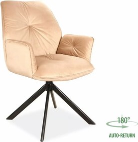 SI Boogie II Velvet stolička béžová