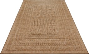 Hanse Home 80x150 cm Kusový koberec Forest 103992 Beige/Brown – na von aj na doma, béžová, chodba / predsieň
