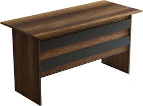 Pracovný stôl Voma Walnut and Anthracite