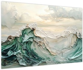 Obraz - 3D abstrakcie mora (90x60 cm)