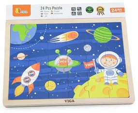 Detské drevené puzzle Cosmos
