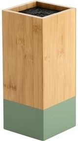 Kesper 58031 Bambusový stojan na nože 10 x 10 x 23cm, zelená