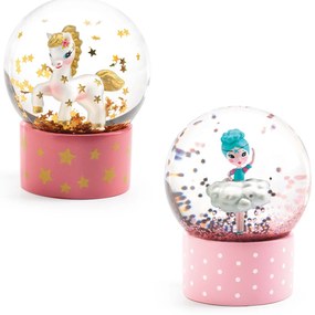 Mini snehová guľa - Baletka, koník