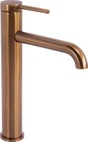 Rea Spot, vysoká umývadlová batéria h-280, medená matná, REA-B2069