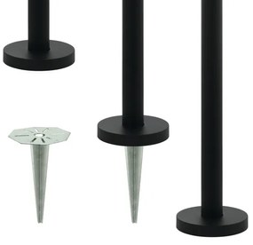 Eglo 97288 - Vonkajšia lampa SIRMIONE 3xE27/60W/230V