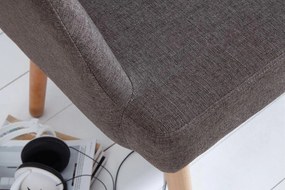 Dizajnová lavica Sweden tmavo sivá