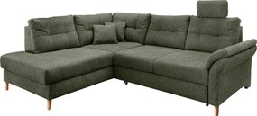 XXXLutz ROHOVÁ SEDAČKA, textil, tmavozelená Livetastic - Sedačky - 002310012741