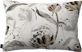 Karin - jednoduchá obliečka, 60x40cm farba produktu sivá látka zapletaná, vzorované