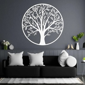 Drevený Strom života v kruhu | Elegantná dekorácia na stenu | SENTOP PR0217