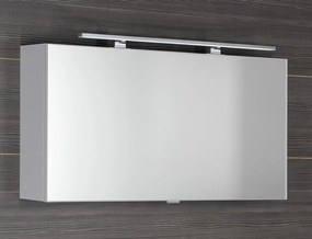 Sapho Sapho, CLOE galérka s LED osvetlením, 100x50x18cm, biela, CE100-0030