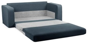 Modrá rozkladacia pohovka 160 cm Come – Bobochic Paris