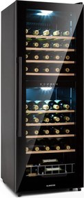 Klarstein Barossa 54 Duo, vinotéka, 148 l, 2 zóny, 54 fliaš, dotykový displej