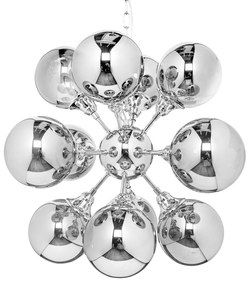 Závesné svietidlo Galaxy 72cm strieborná