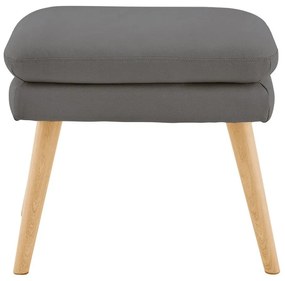 Sivé kreslo Zenia - Støraa