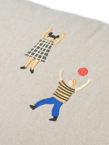 Ferm Living Vankúš s výplňou The Park Natural 60 × 40 cm