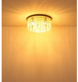 Globo 15698D1B - Stropné svietidlo GORLEY 5×E27/60W/230V, priemer 50 cm