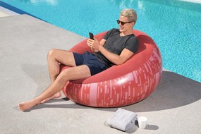 Nafukovacie kreslo Bestway Red 75052