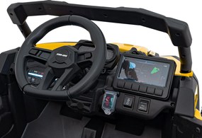 Ramiz Štvorkolka CAN-AM Maverick Žltá