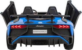 Detské elektrické autíčko Lamborghini Aventador SV 24 V modré
