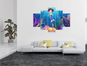 Obraz - Vodná víla (150x105 cm)