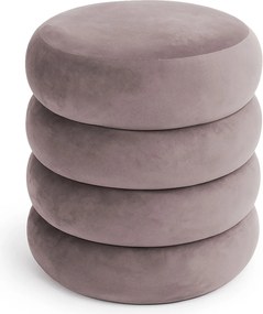 Taburet Snuggo II tmavě růžový