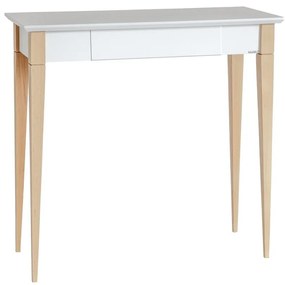 Biely pracovný stôl Ragaba Mimo, dĺžka 65 cm